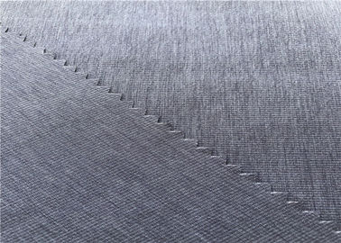 Açık Spor Giyim için Şerit Kaplamalı Polyester Kumaş Mekanik Streç Katyonik