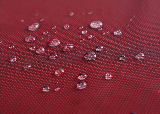 % 100 Kaplamalı Polyester Armürlü Bellek Kumaş 50D 91GSM Su Geçirmez Ceket Kumaş