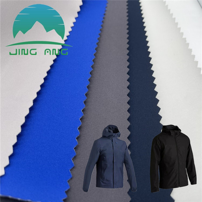 Yürüyüş Ceketleri İçin %100 Polyester 3 Katmanlı Süper Streç Kumaş Yapıştırma