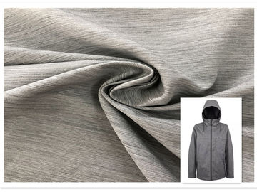 Pürüzsüz Yüzey 100 Polyester Elastan Kumaş Streç İki Tonlu Kaplama İyi Boyutsal Kararlılık