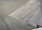 55GSM 290t Siyah Beyaz Çizgili Polyester Kumaş