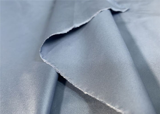320T 50D Pamuklu Hisset Pongee 71GSM Bej Su Geçirmez Su İtici %100 Polyester Kumaş